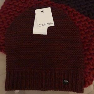 Calvin Klein hat and scarf